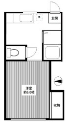 東高円寺駅 徒歩10分 2階の物件間取画像